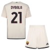 Maillot de Supporter AS Roma Dybala 21 Extérieur 2023-24 Pour Enfant